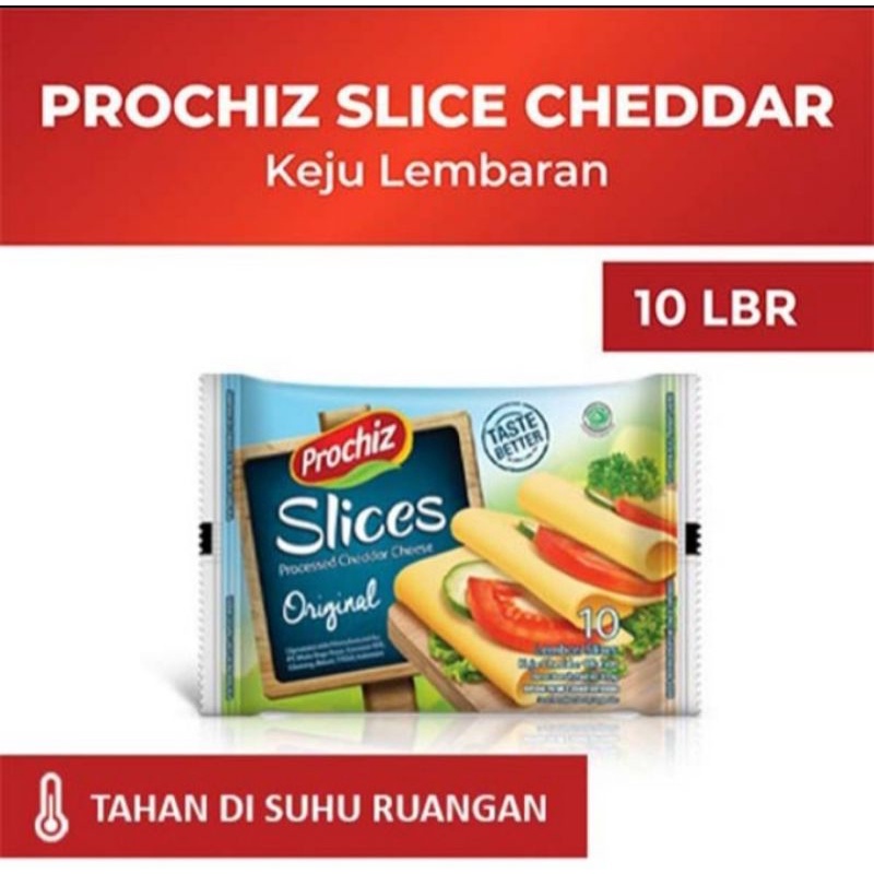 Jual KEJU PROCHIZ SLICE CHEDDAR | Shopee Indonesia