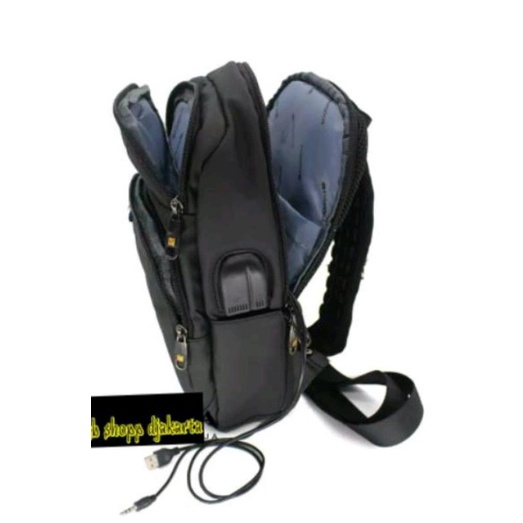 tas sling bag tas selempang original merk PRESIDENT