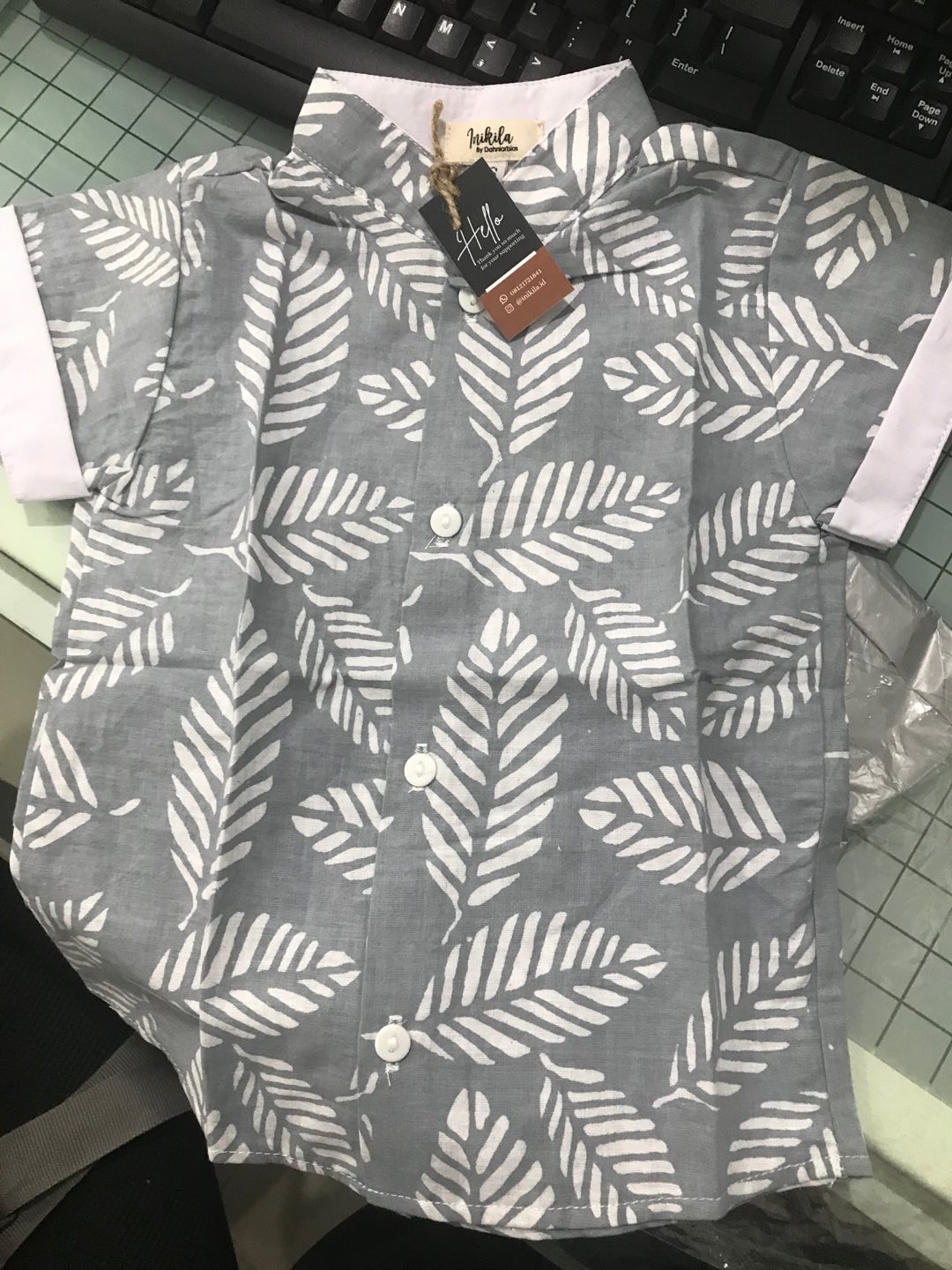 Kemeja Koko Batik Anak