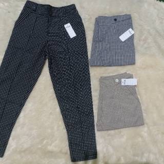  CELANA BAGGY PANTS KOTAK  ANAK TANGGUNG SIZE 9 12 THN 