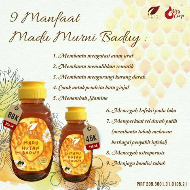 

Madu Murni Baduy SR12