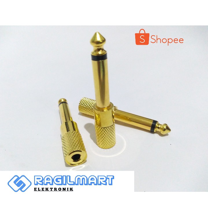 [ COD ] JACK CONVERTER GOLD - JACK GUITAR CONVERTER