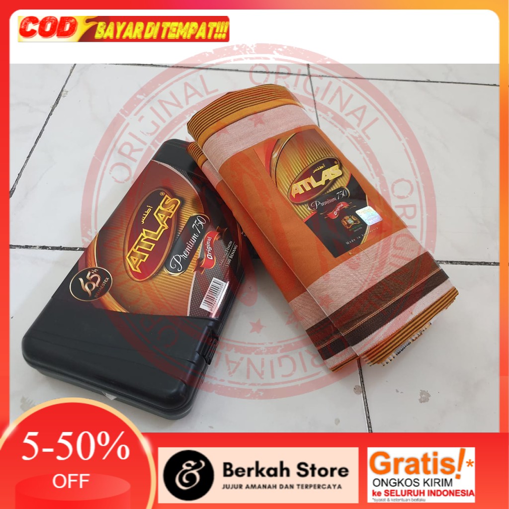 Sarung tenun atlas premium 750