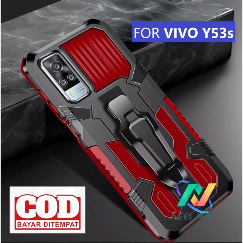 CASE HP VIVO Y53s CASING STANDING BACK KLIP HARD CASE ROBOT NEW COVER