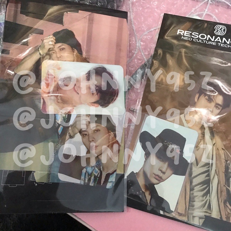 holo standee nct resonance johnny part 1 part 2