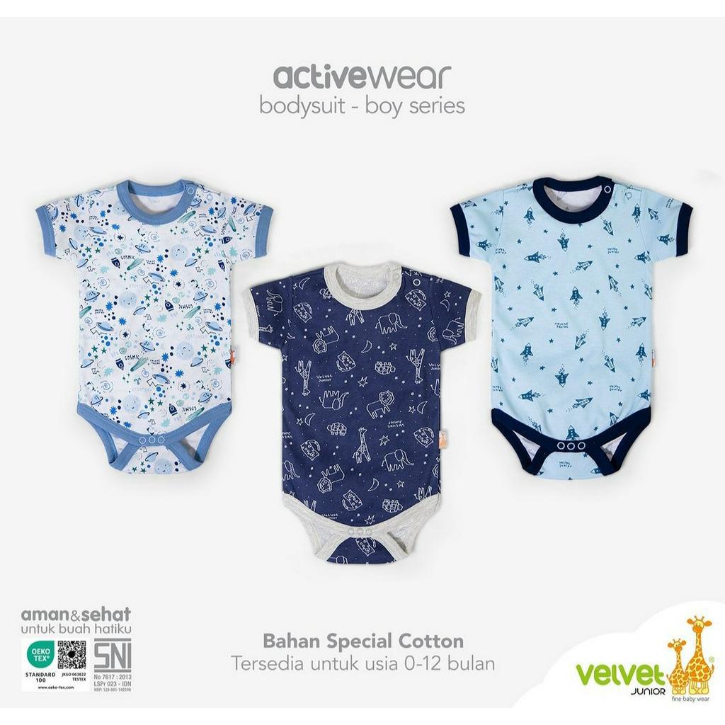 Jumper segitiga Velvet Junior Activewear Bodysuit 1pack isi3