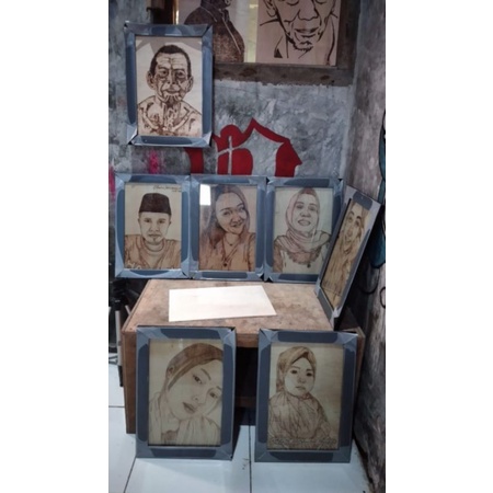 

Lukis Bakar Murah ukuran 20x30