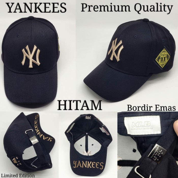 Topi Ny LA Premium Quality Laki Pria Wanita Unisex - NY Yankees(T2R6) Topi Baseball Jeans Hat Cap Ca