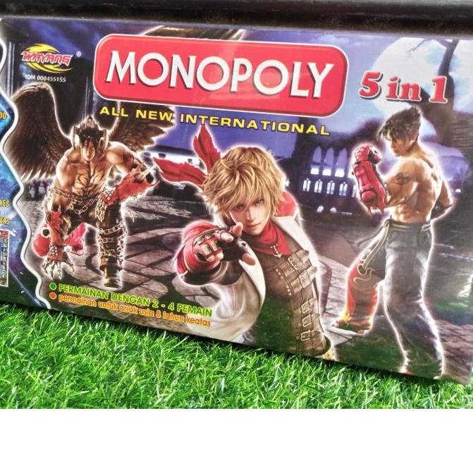 〈〈GRO⚡IR〉〉 (Temurah)Monopoli Mainan 5 in 1 ukuran Besar produck terbaik