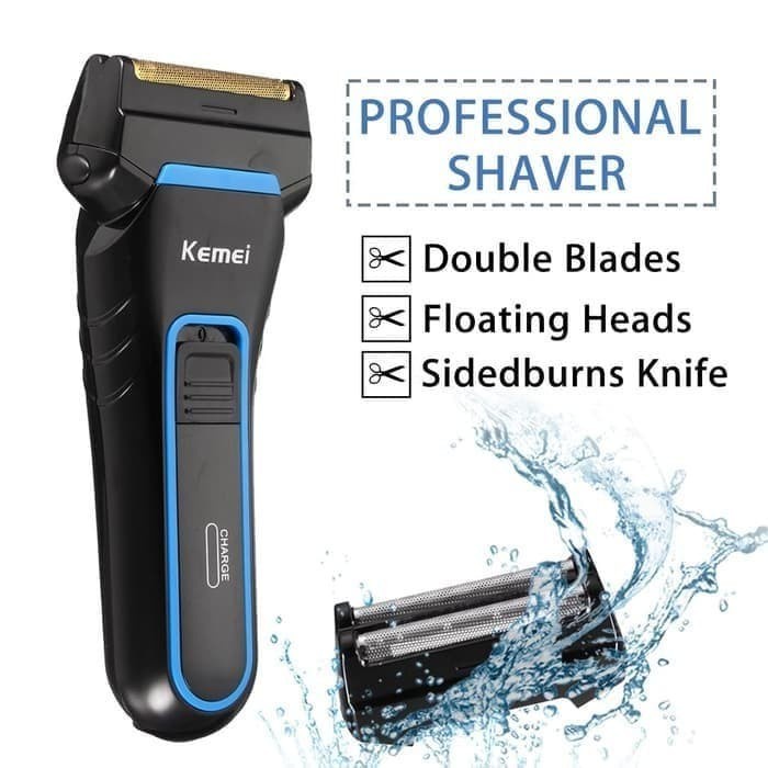 Shaver Electric Kemei KM-2016 Alat Cukur Kumis Dan Jenggot