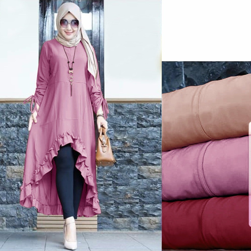 TUNIK CINTA WAFEL 5 WARNA