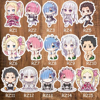 sticker stiker  anime  lengkap Re Zero kara Hajimeru Isekai 