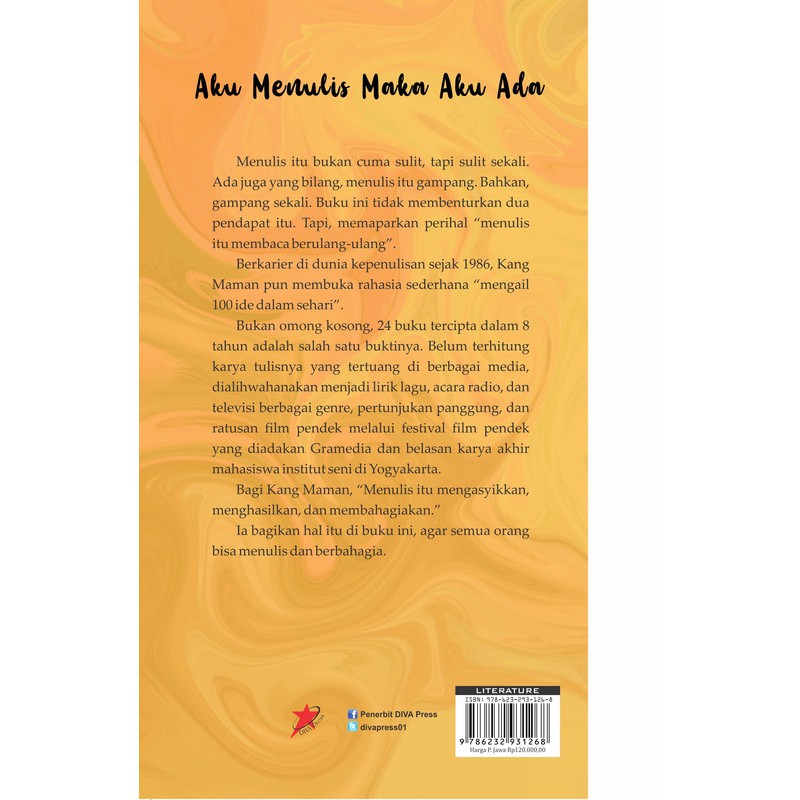 Buku Aku Menulis Maka Aku Ada - DIVA Press-2