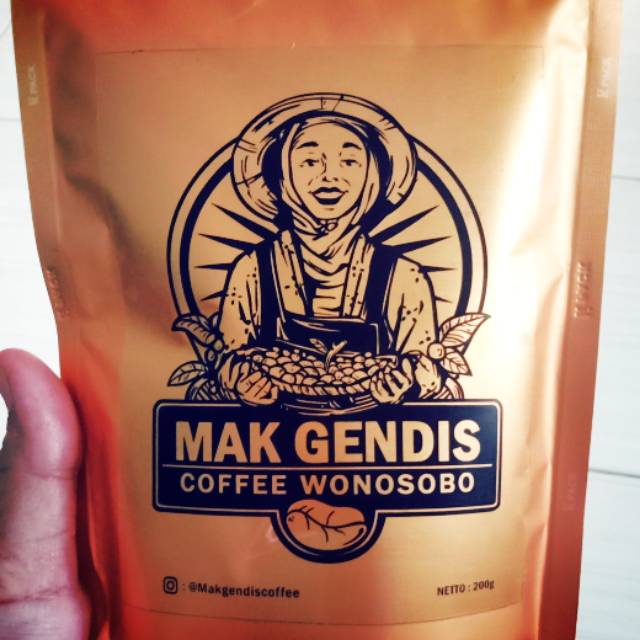 

Kopi/Coffee wonosobo mak gendis