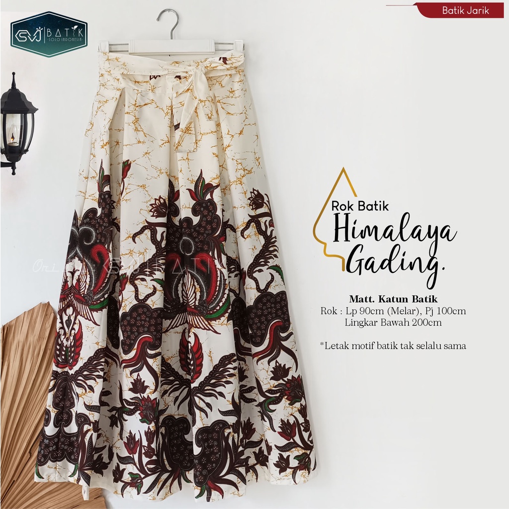 ROK BATIK ALUSAN SINARAN LANNA BAWAHAN BATIK WANITA TERKINI ORI KESHWA MURAH ORIGINAL REALPICT-6