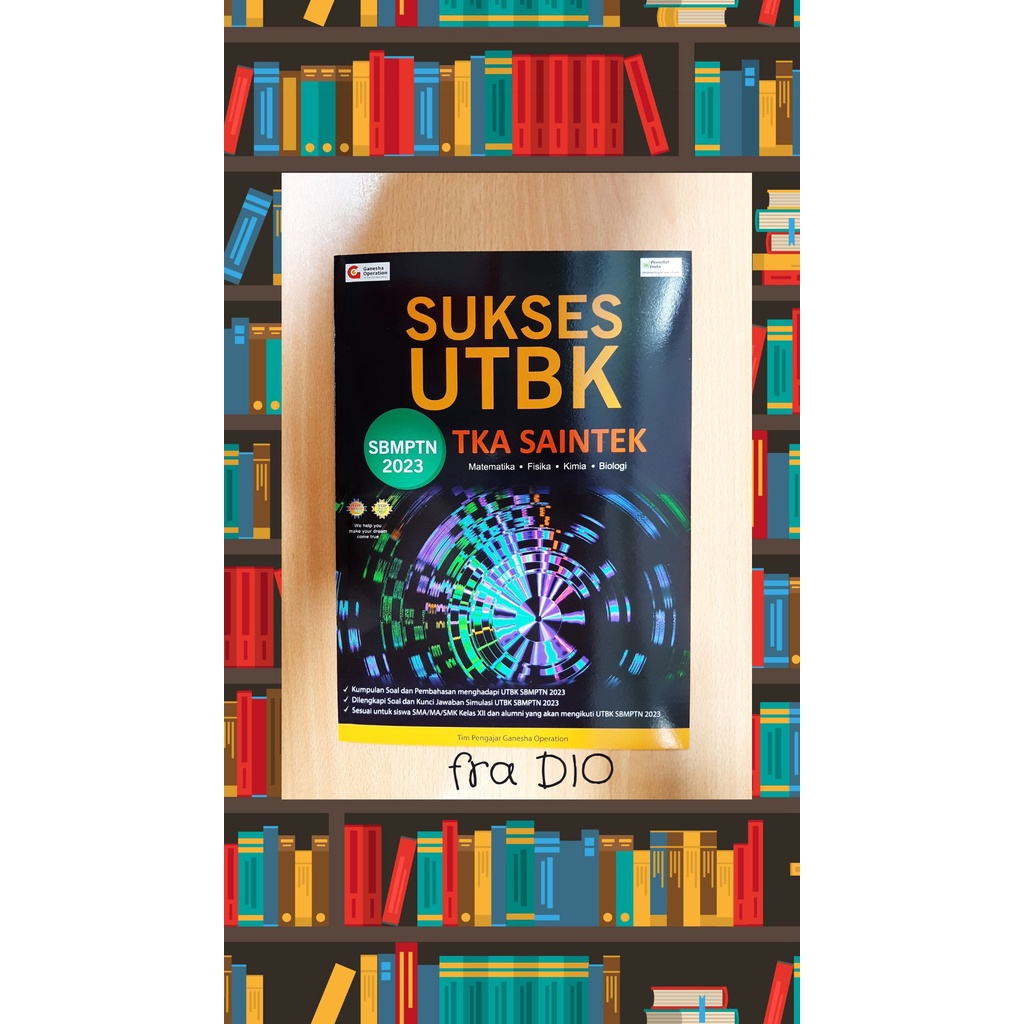 TERMURAH UTBK GANESHA OPERATION SAINTEK 2023 | UTBK 2023 | SBMPTN 2023 | BUKU SAKTI GO