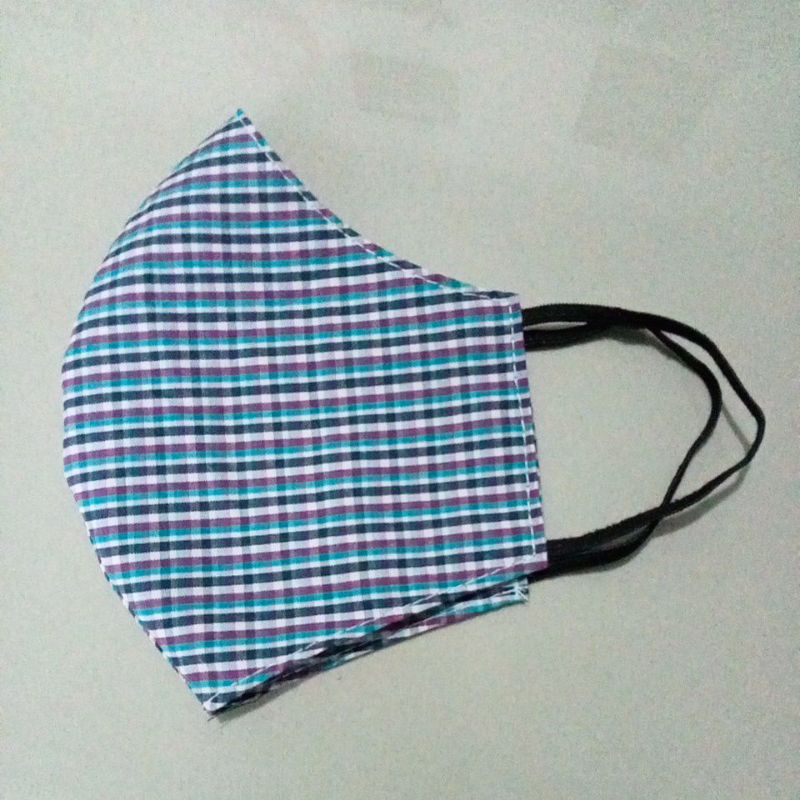 masker kain motif/batik 2lps