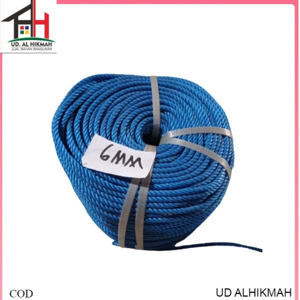 

Tali tambang 6mm tali plastik METERAN