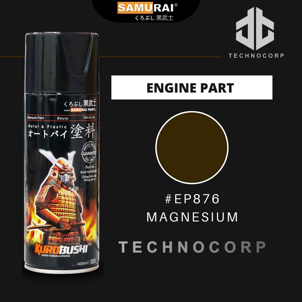 

Cat Semprot SAMURAI PAINT EP876 MAGNESIUM / KAWASAKI NINJA DOFF