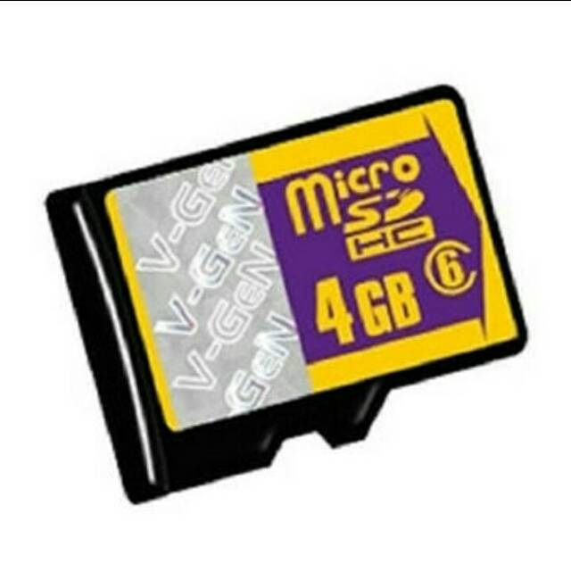 MEMORI V-GEN 4GB MICRO SD MEMORI CARD