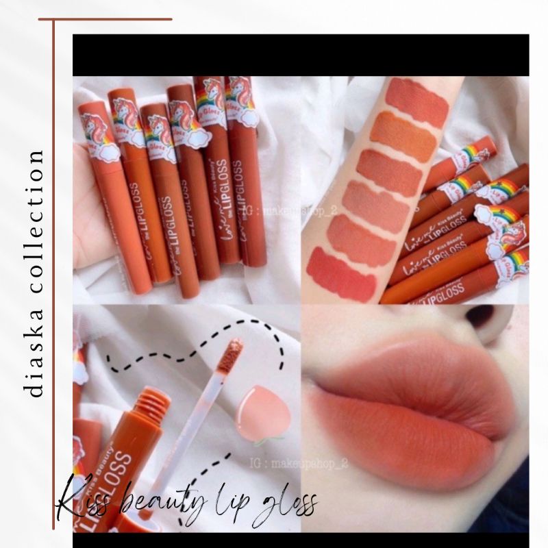 Kiss Beauty Lipgloss Unicorn New 303