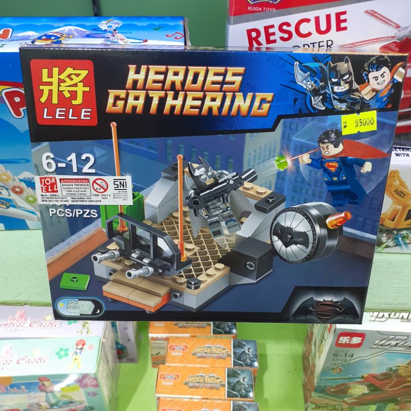 brick lele heroes ghatering batman vs superman
