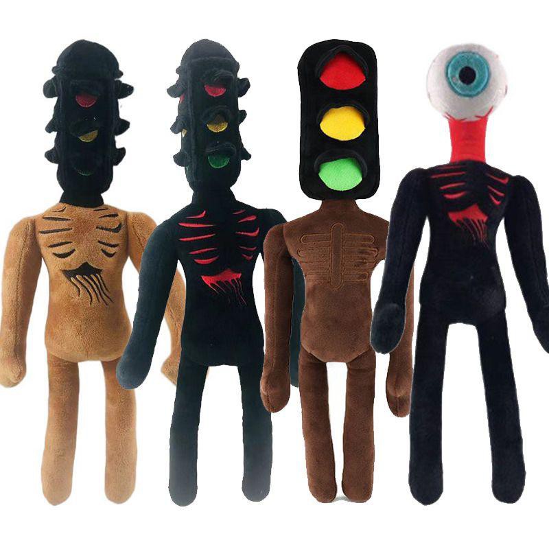 Boneka 40CM Siren Head Horror Plush Toy Traffic Light Siren Head Hadiah Natal