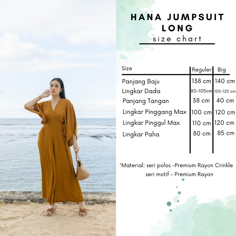 ZAVIAR || Hana Jumpsuit Long