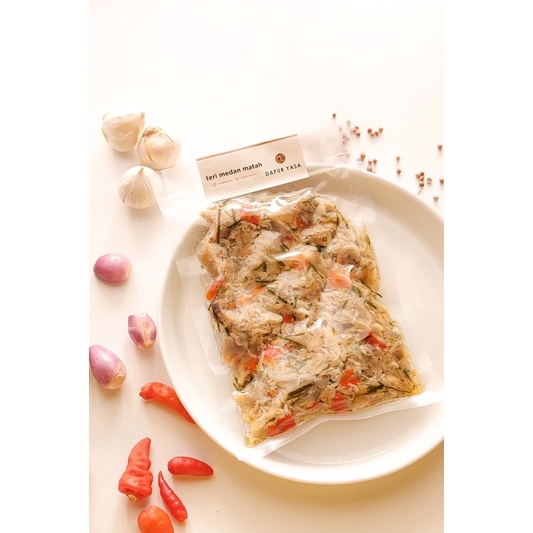 

Teri medan matah 100gr