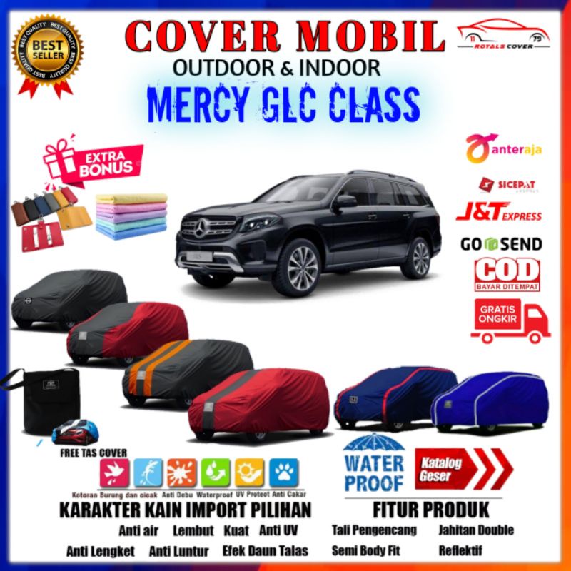 Cover Mobil Mercy GLC Class / Sarung Mobil Mercedes Benz GLC / Selimut Mantel Penutup Outdoor