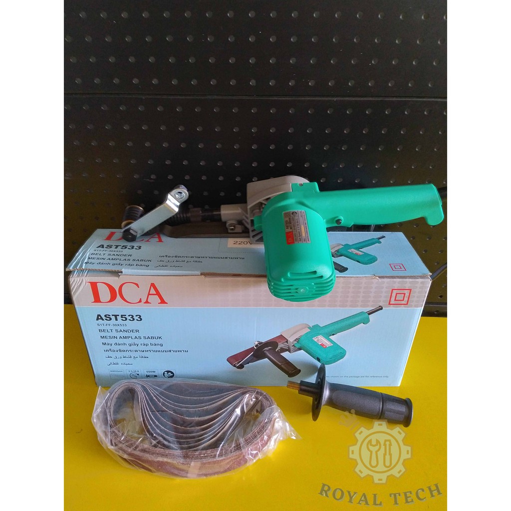 DCA Mesin Amplas Sabuk AST533