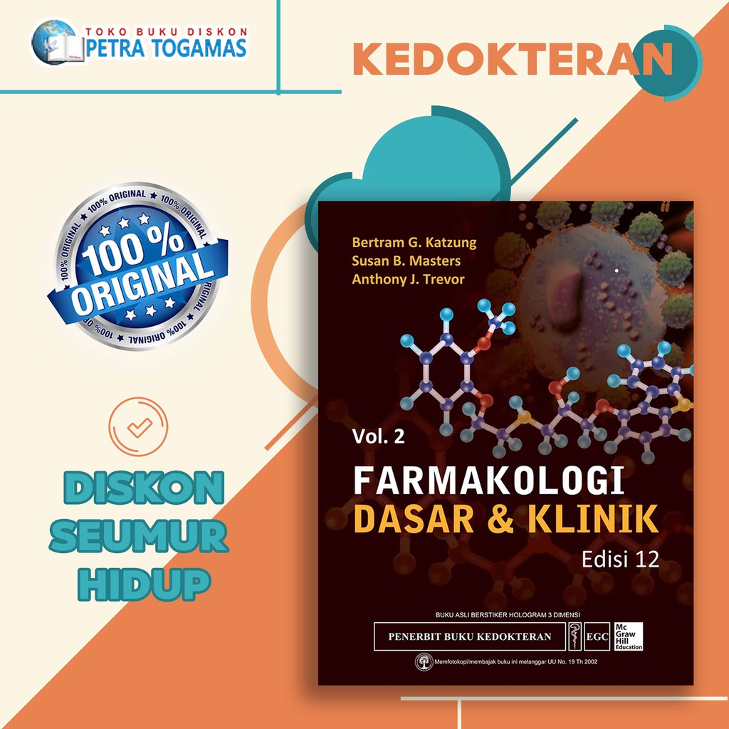 FARMAKOLOGI DASAR & KLINIK VOL.2 ED. 12 by BERTRAM G. KATZUNG