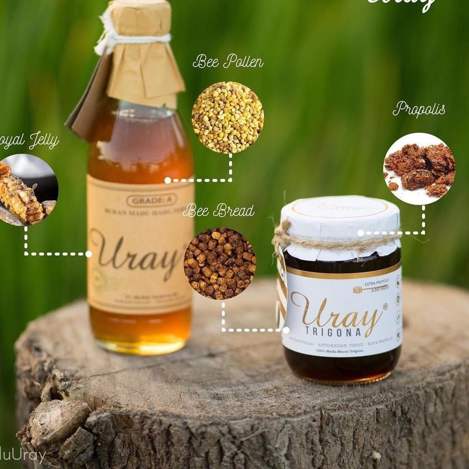 

Barang diskon // 9DJ0U Bundling 2 Pcs Madu Uray Natural Honey 450gr - Madu Hutan Murni //Seller