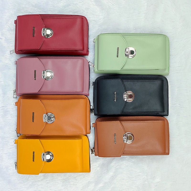 Tas Sling Bag Wanita Dompet Tas Selempang Tali Adjustable