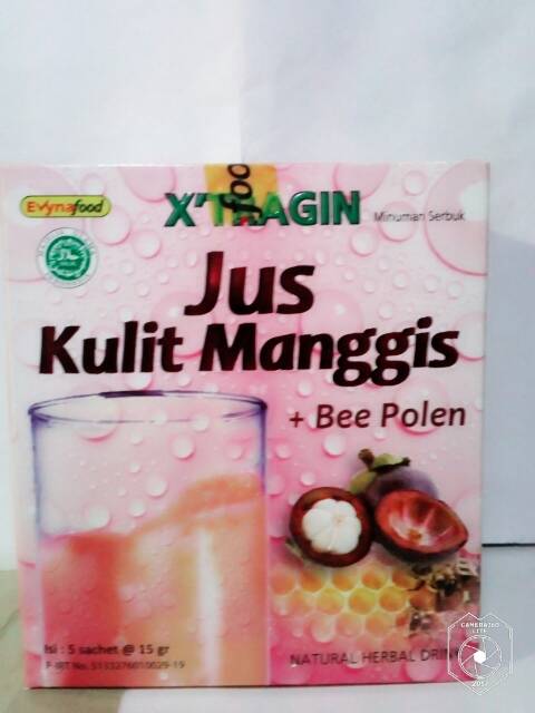 X'tragin Jus Kulit Manggis + Bee Polen