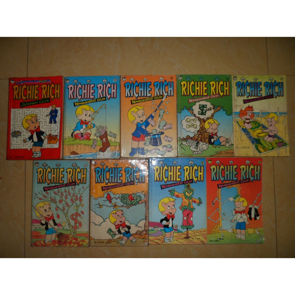 Komik Richie Rich 1-9 Tamat