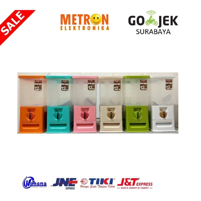 

Maspion Mrd-12 Rice Box / Tempat Beras / Box Beras / Mrd12 Terbaru