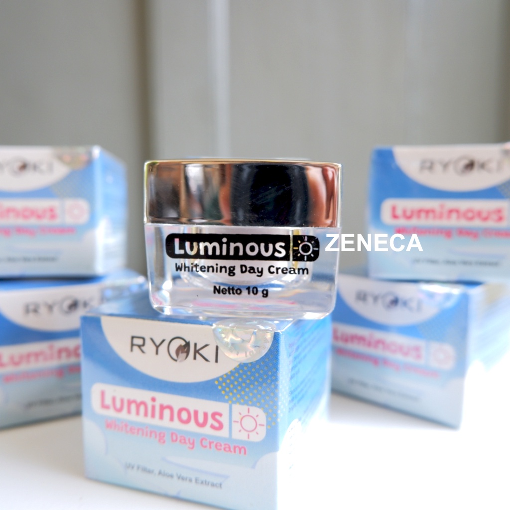 Bpom Ryoki Skincare Pemutih Wajah Luminous Whitening Day Cream 10Gr Original Murah