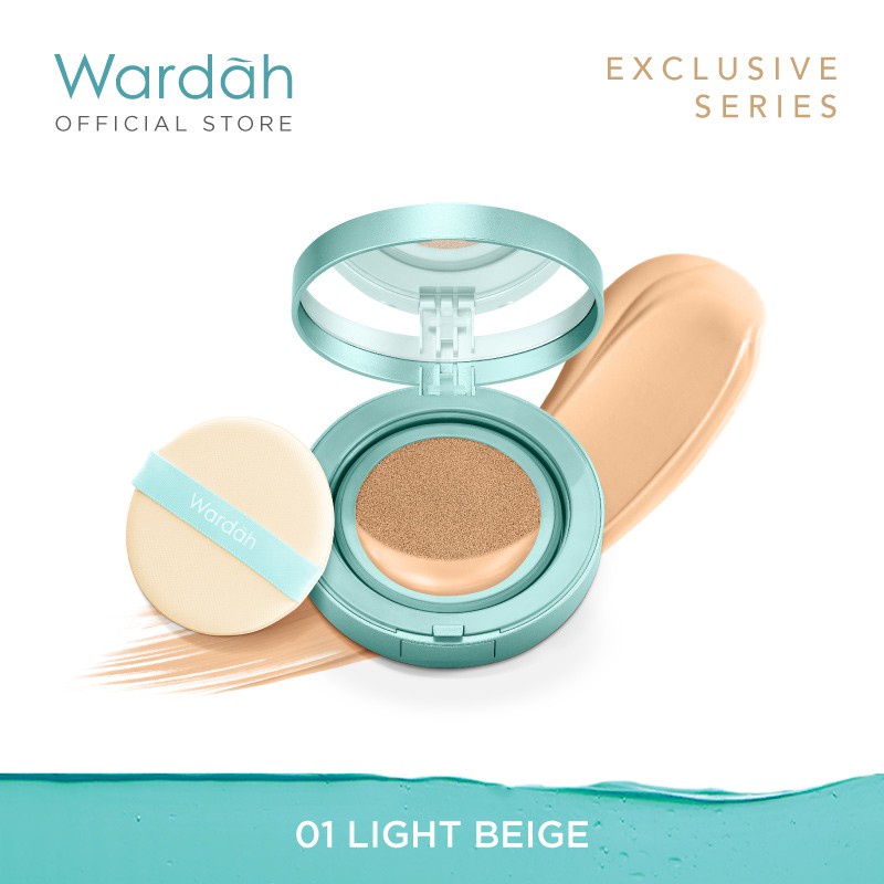 Wardah Exclusive Flawless Cover Cushion / Refill Cushion Wardah /Cushion / bedak wardah
