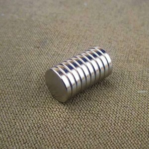 Magnet 12x2 mm Neodymium Koin Putih Super Kuat