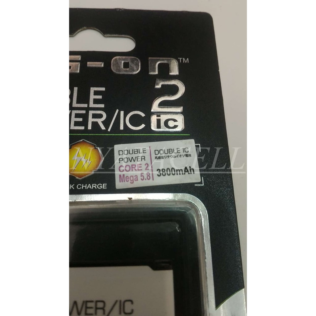 Baterai Log on Samsung Galaxy Core 2 G355h/Batre/Original/Double Power     termurah