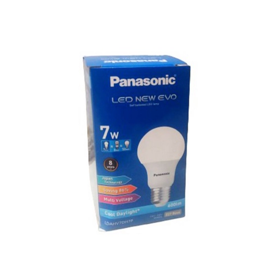 Lampu led panasonic 7 watt warna putih/lampu led 7watt/lampu bohlam 7w