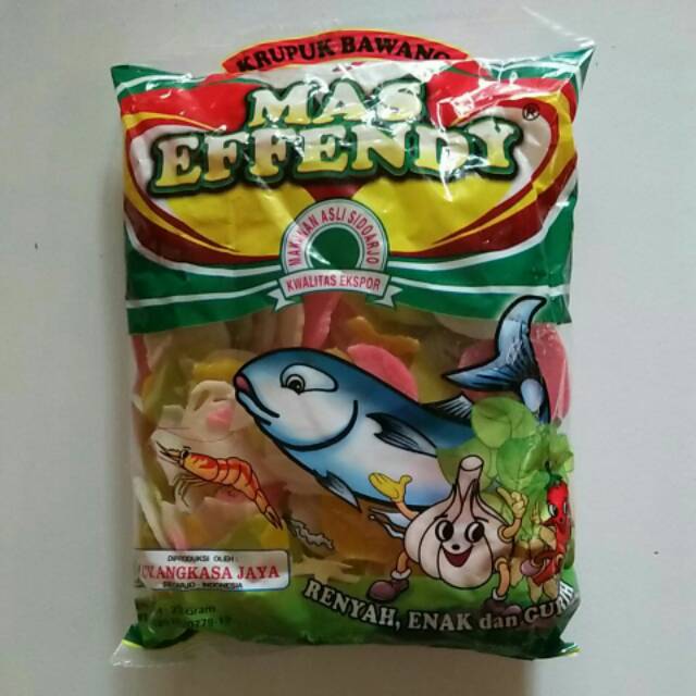

Kerupuk seblak/kerupuk warna warni cap Effendi