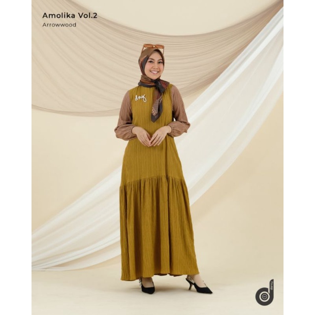 [DEENAY] Amolika Dress Arrowwood