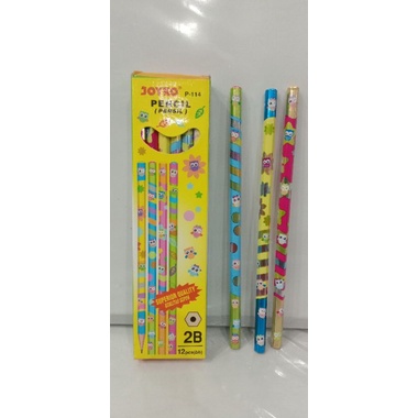 

Pensil 2B JOYKO P-114 Motif Owl/1 BOX 12 PCS