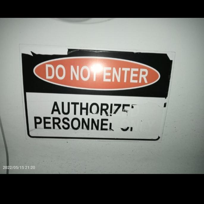 

(BISA COD) sticker cutting custom Do not enter FREE ONGKIR Kode 374