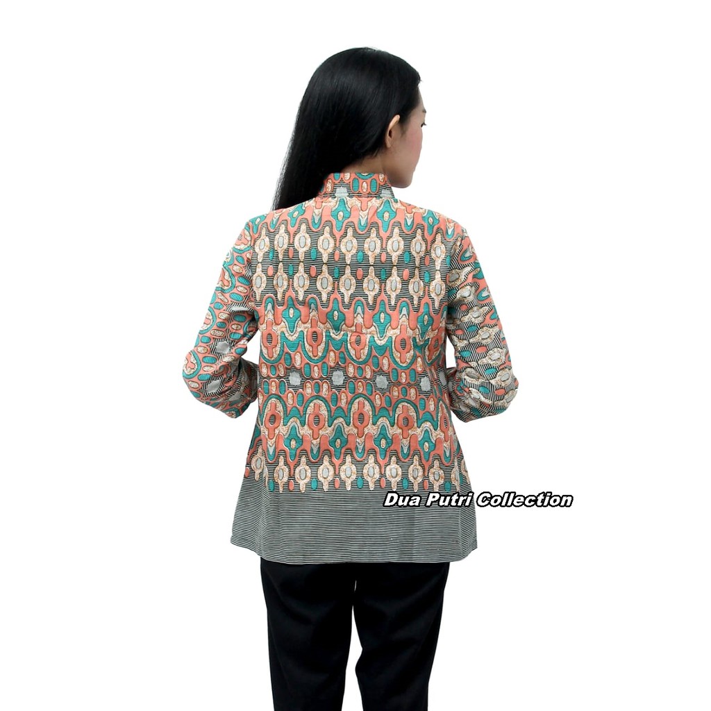 Atasan Batik Wanita Lengan Panjang | Blouse Batik Modern |