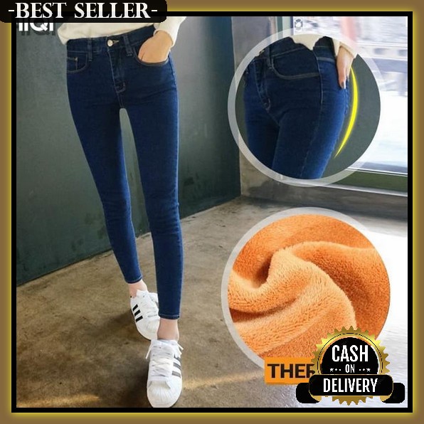 Celana Jeans Kekinian Kerja Jin Celana Cewek Murah Casual Jins Jeans Panjang Trendy Dewasa Wanita Ce