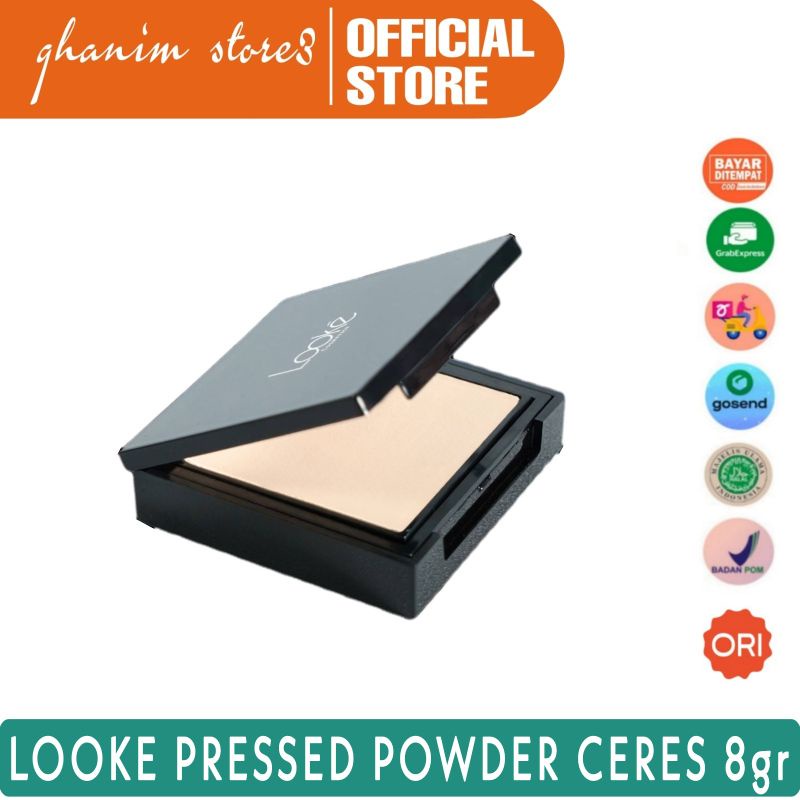 Looke Holy Perfecting Pressed Powder Ceres 8gr Original / Looke Bedak Padat / Looke Ceres / Looke Co