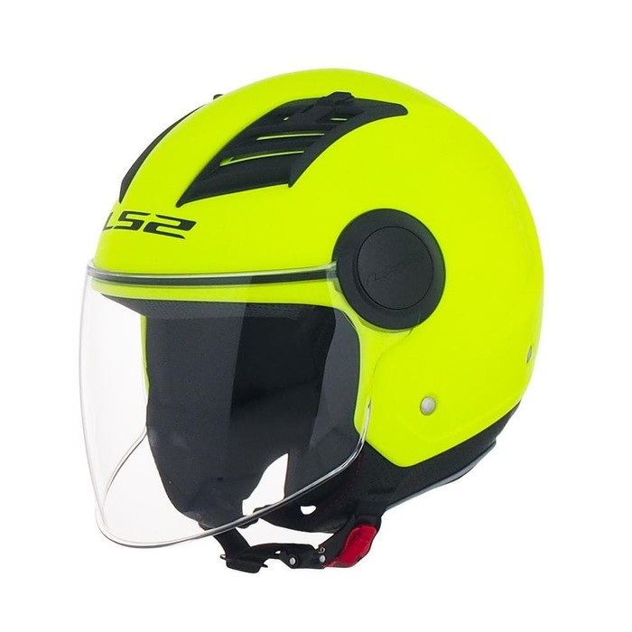 Jual Helm Half Face LS2 Airflow Long Solid OF562 Sangat Ringan Shopee